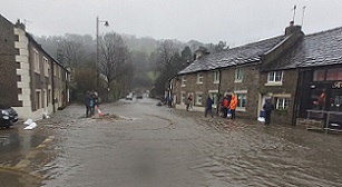 Surface water flooding can cause severe damage and disruption