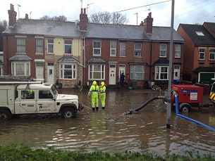 Looming risk from Storm Babet and torrential rain has led to a flood warning from the Met Office