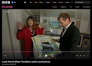 Flood expert Mary Dhonau on BBC TV news talking about FloodSax alternative sandbags