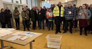 FloodSax demonstration at Leicestershire County Council